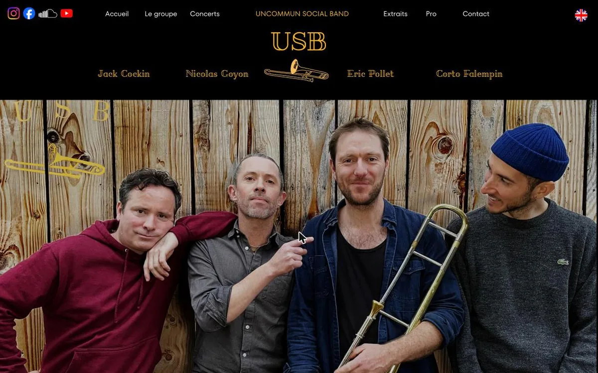 Le site du Uncommun Social Band